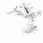 0950443 SPORT Front suspension and ski sport 0950443, sport touring 09...