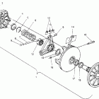 0952061 WIDE TRAK GT Drive clutch assembly widetrak gt 0952061 and  european ...