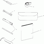 X951660 440 XCR SP Tool kit  440 xcr sp x951660