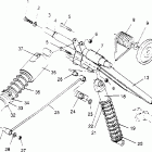 0956156 XLT SP Rear torque arm assembly