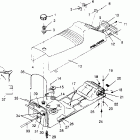 0956768 RXL LT Seat and gas tank assembly  rxl 0956768