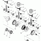 0950756 XLT Piston and crankshaft xlt 0950756, xlt sks 0950556, xlt ...