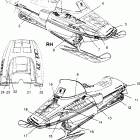 X951660 440 XCR SP Наклейки
