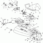 0951676 600 XCR Hood assembly 600 xcr 0951676