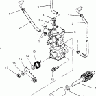 0950869 RXL TOURING Oil pump assembly rxl touring 0950869