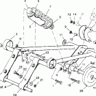 0950443 SPORT Front torque arm assembly sport touring 0950243 and  eur...
