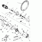 0953433 LITE Starting motor assembly lite deluxe 0953431