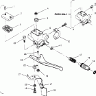 0950582 STORM SKS Master cylinder assembly storm 0950782, storm sks 095058...
