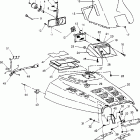 0952061 WIDE TRAK GT Hood assembly widetrak gt 0952061 and  european widetrak...