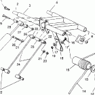 E952857 EURO XLT TOURING Rear torque arm assembly xlt touring 0952857 and  europe...