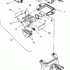 X951660 440 XCR SP Brake assembly  440 xcr sp x951660