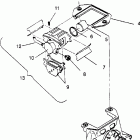 0952574 500 SKS Brake assembly  500 efi 0952774, efi sks 0952574,   efi ...