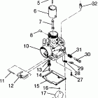 0952761 TRAIL Carburetor trail 0950761, trail deluxe 0950262  and euro...