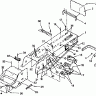 0941667 600 XCR Tunnel assembly 600 xcr 0941667