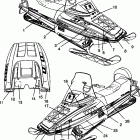 0942061 WIDE TRAK GT Decals widetrak gt 0942061