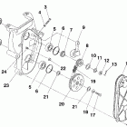 0940761 TRAIL Chaincase assembly