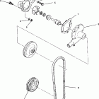 0941660 440 XCR SP Water pump 440 xcr sp 0941660