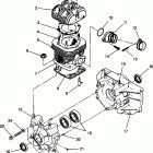 0943133 LITE GT Crankcase and cylinder assembly starlite gt 0943127