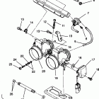 0942865 CLASSIC Throttle body assembly classic touring 0942875