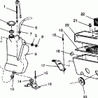 0942064 WIDE TRAK LX Oil tank  /  air box assembly widetrak lx 0942064