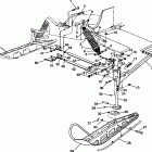 0940443 SPORT Front suspension and ski sport 0940443 and sport sks 094...