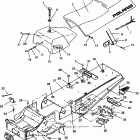 E943133 EURO LITE GT Tunnel and seat assembly lite gt e943133