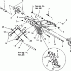 0940768 RXL Front torque arm assembly rxl touring 0940869