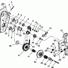 0940768 RXL Chaincase assembly rxl touring 0940869