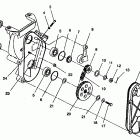 E942574 EURO 500 EFI SKS Chaincase assembly 500 efi e942774 and  efi sks e942574