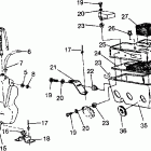0940667 XLT SP Oil tank / air box assembly xlt 0940767, xlt sp 0940667 ...