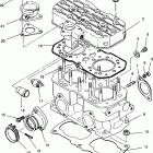0942064 WIDE TRAK LX Cylinder assembly widetrak lx 0942064