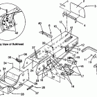 0941660 440 XCR SP Tunnel assembly 440 xcr sp 0941660