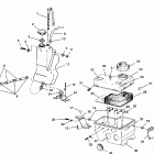 E942560 EURU 440 SKS Oil tank / air box assembly 440 e942760 and 440 sks e942...