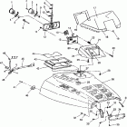 0941760 440 XCR Hood assembly 440 xcr 0941760