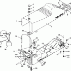 0940768 RXL Seat and gas tank assembly rxl touring 0940869