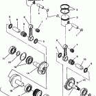 E942560 EURU 440 SKS Piston and crankshaft 440 e942760 and 440 sks e942560