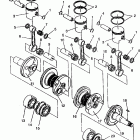 E940869 EURO RXL TOURING Piston and crankshaft rxl touring e940869