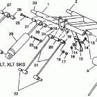 E940667 EURO XLT SP Rear torque arm assembly xlt e940767,  xlt sp e930667 & ...