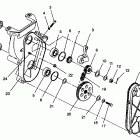 0942774 500 EFI Chaincase assembly 500 efi 0942774 and efi sks 0942574