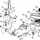 0940443 SPORT Oil tank  /  air box assembly sport 0940443 and sport sk...
