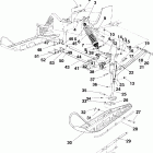 0940761 TRAIL Front suspension and ski