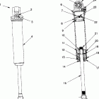 0940667 XLT SP Fox shock, gas