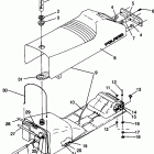 0942774 500 EFI Seat and gas tank assembly 500 efi 0942774 and efi sks 0...