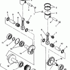 E930864 EURO CLASSIC Piston and crankshaft classic e942865 and  classic touri...