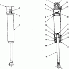 E940869 EURO RXL TOURING Fox shock, gas