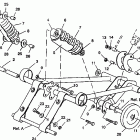 E940667 EURO XLT SP Front torque arm assembly xlt e940767,   xlt sp e940667 ...
