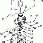 0940582 STORM SKS Carburetor assembly storm 0940782 and storm sks 0940582