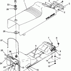 0940768 RXL Seat and gas tank assembly rxl 0940768
