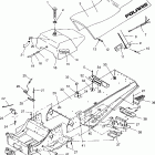 0943133 LITE GT Tunnel and seat assembly lite gt 0943133 and starlite gt...