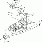 E942574 EURO 500 EFI SKS Hood / headlight assembly 500 efi e942774 and  efi sks e...